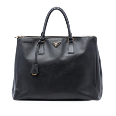 Prada Large Saffiano Lux Galleria Double Zip Tote