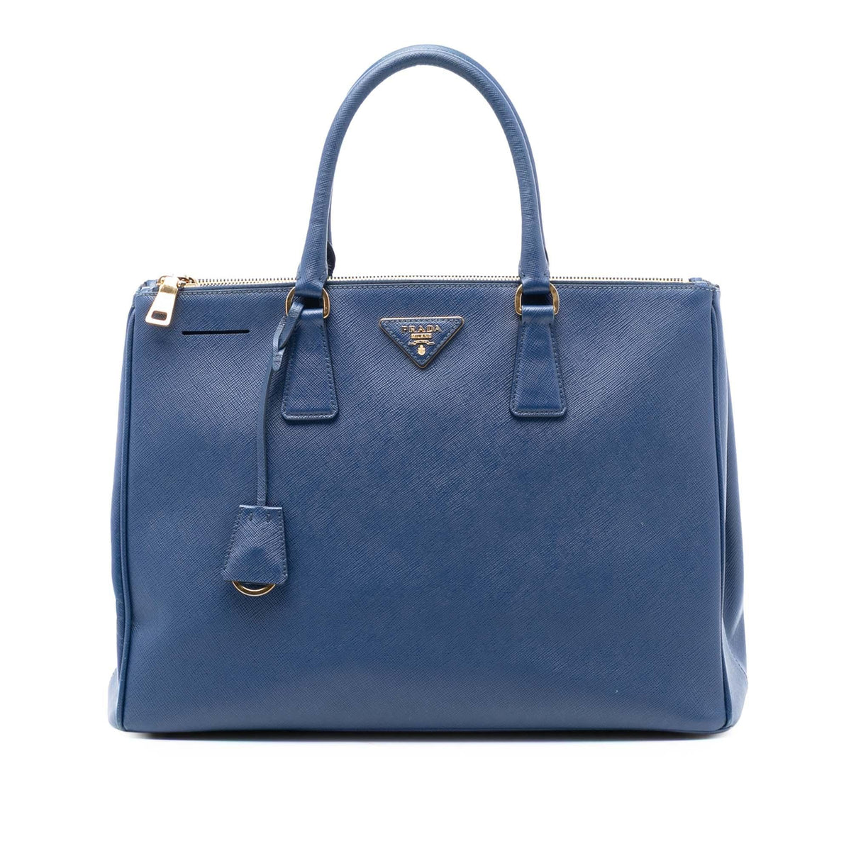 Prada Large Saffiano Lux Galleria Double Zip Tote