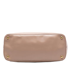 Prada Large Saffiano Lux Galleria Double Zip Tote
