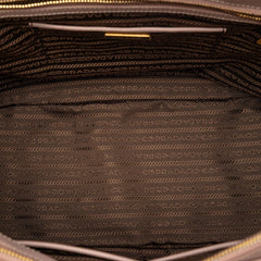 Prada Large Saffiano Lux Galleria Double Zip Tote