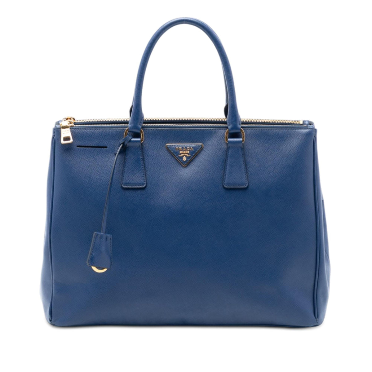 Prada Large Saffiano Lux Galleria Double Zip Tote
