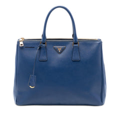 Prada Large Saffiano Lux Galleria Double Zip Tote
