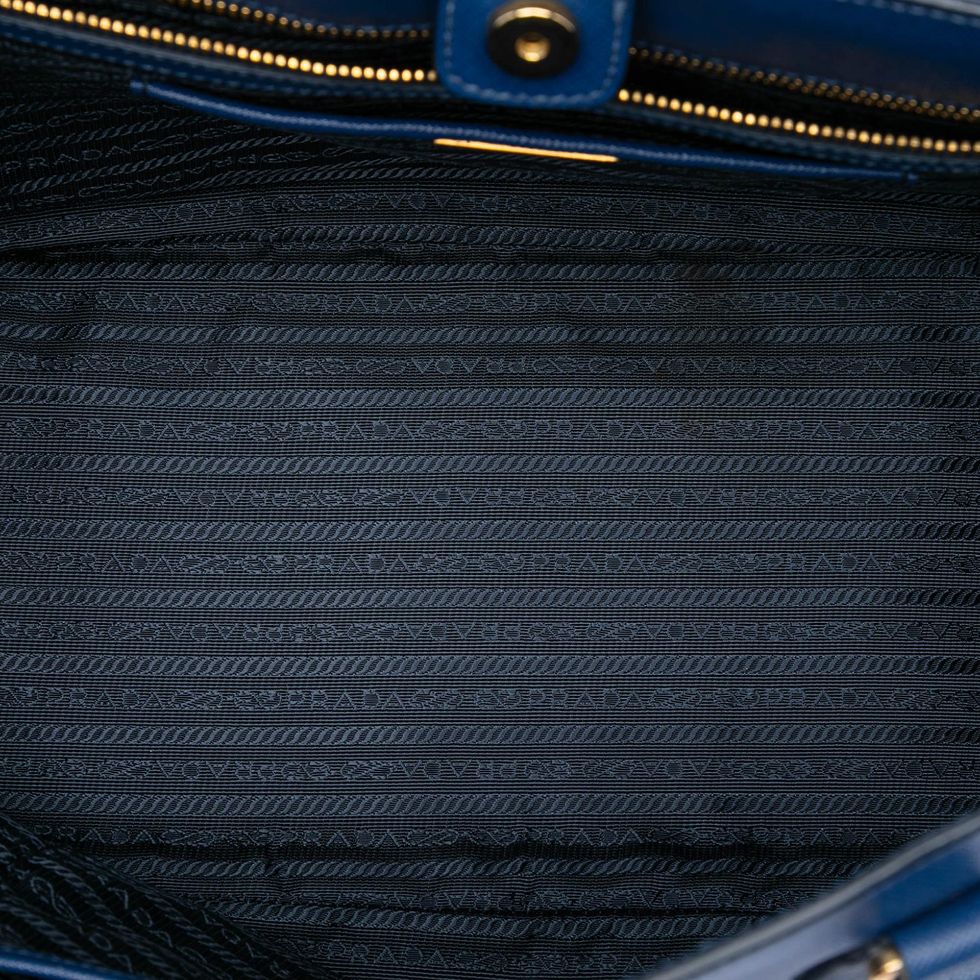 Prada Large Saffiano Lux Galleria Satchel