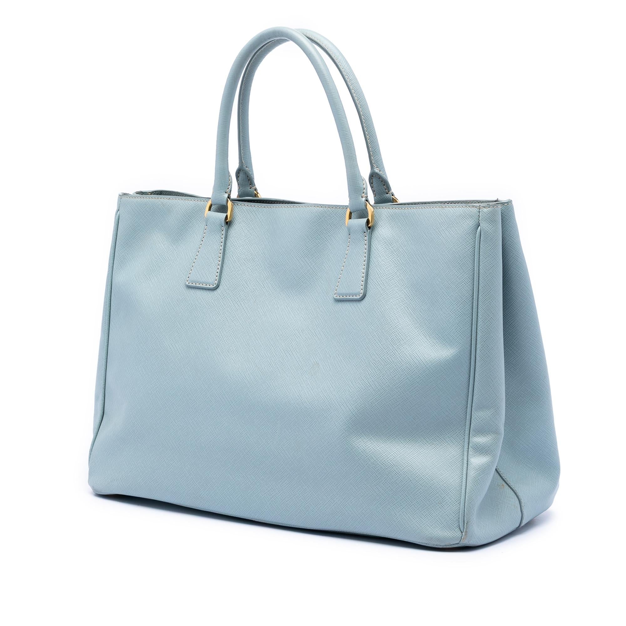 Prada Large Saffiano Lux Galleria Satchel