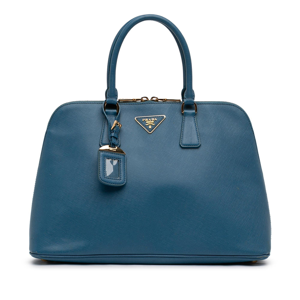 Prada Large Saffiano Lux Promenade Satchel