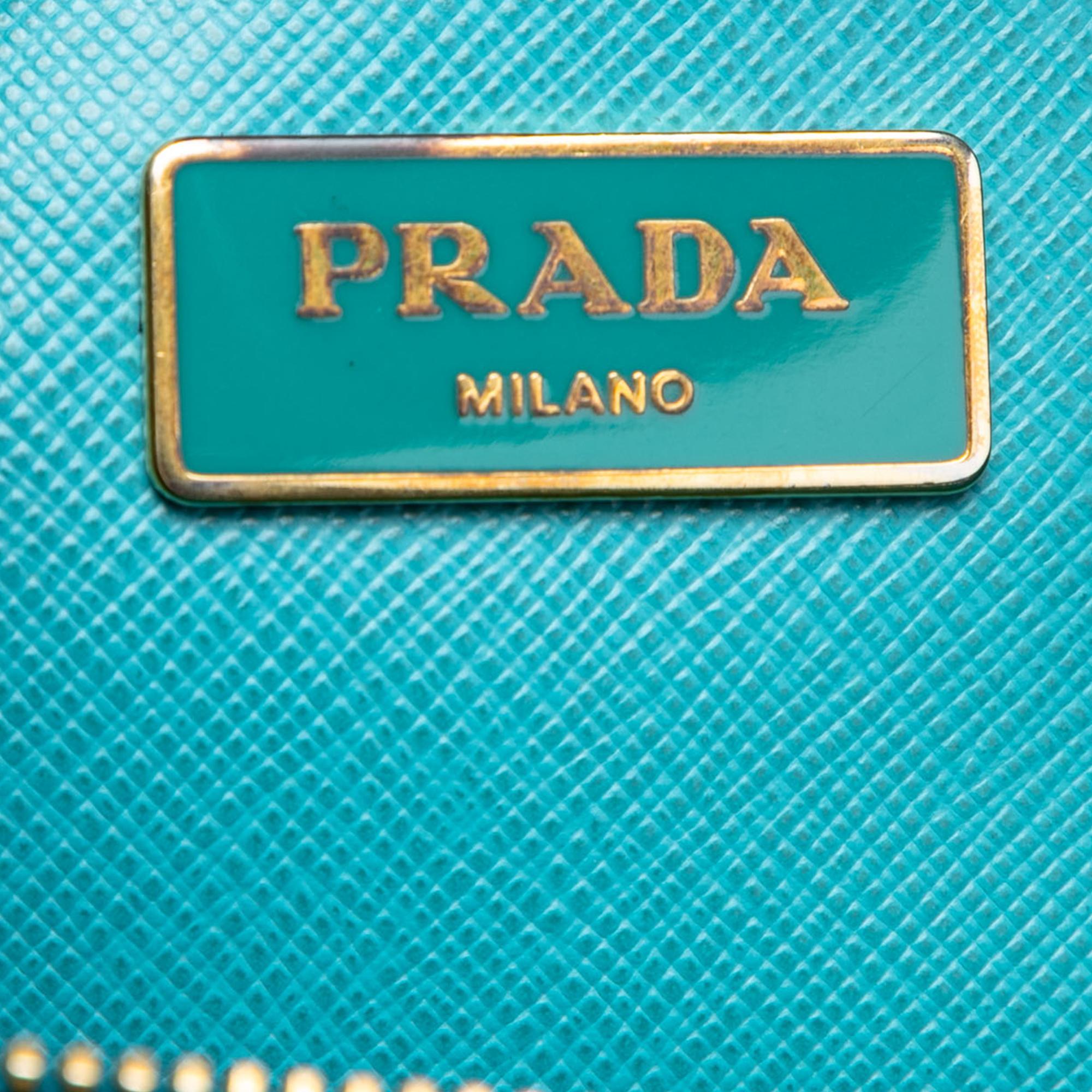 Prada Large Saffiano Lux Promenade Satchel