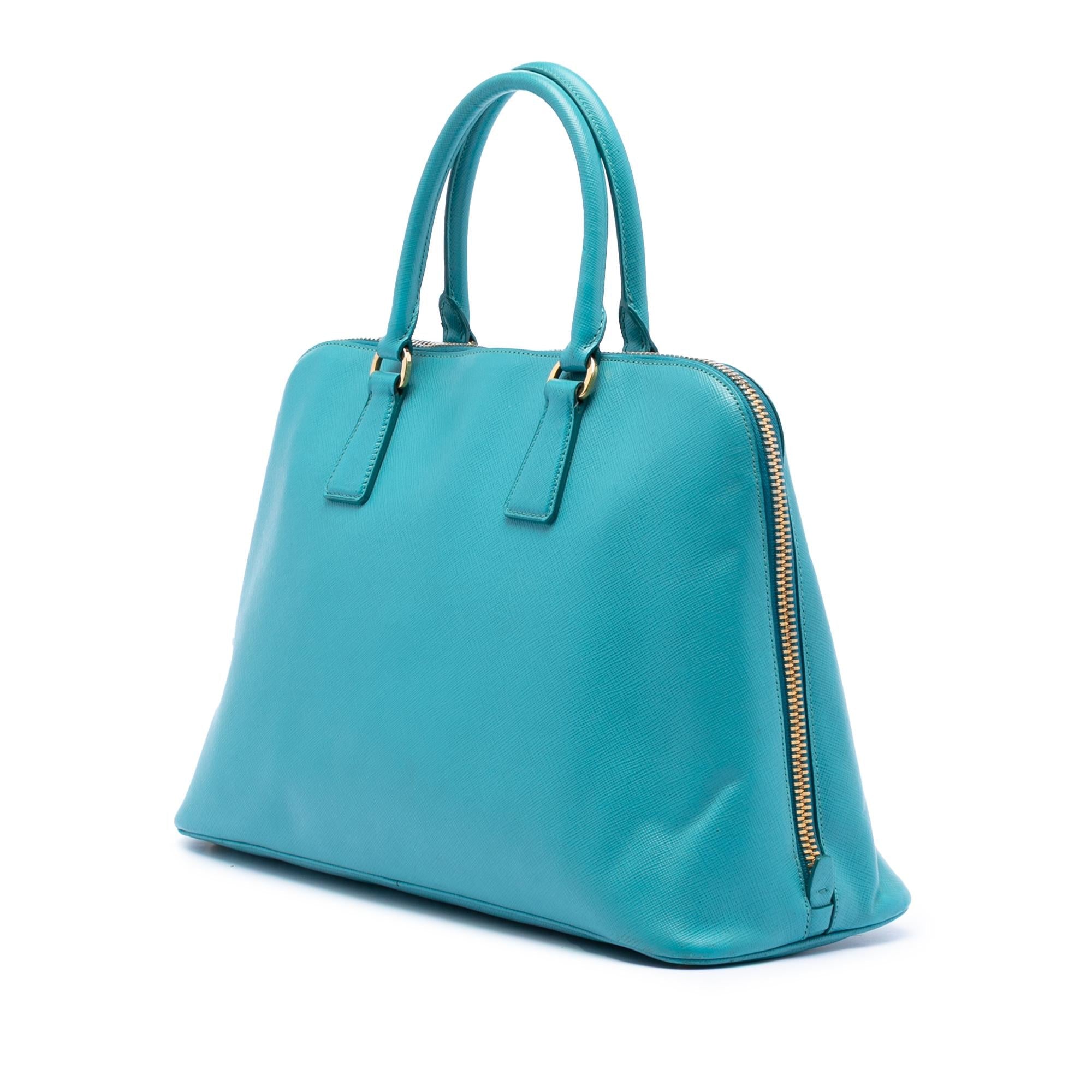 Prada Large Saffiano Lux Promenade Satchel