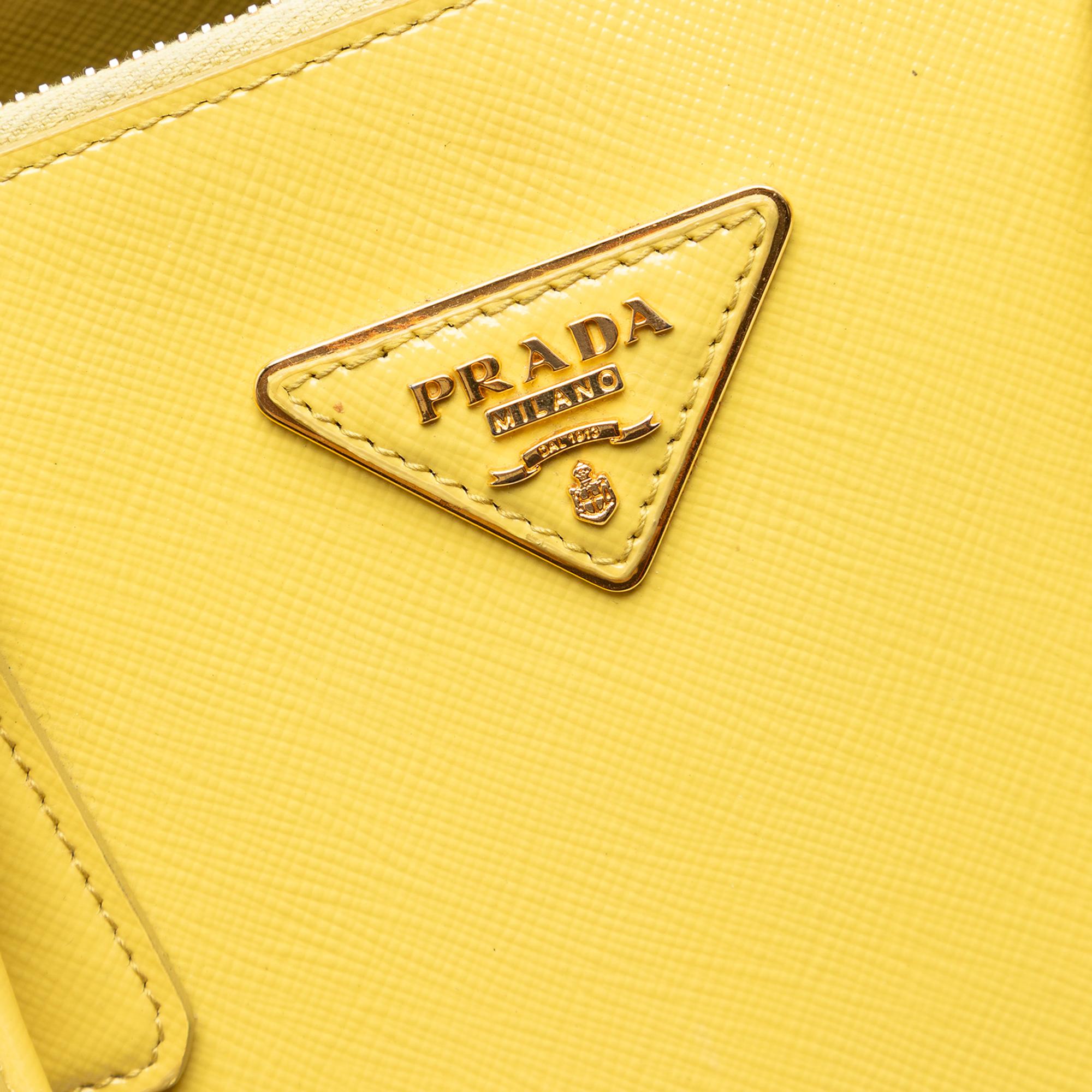 Prada Large Saffiano Lux Promenade Satchel