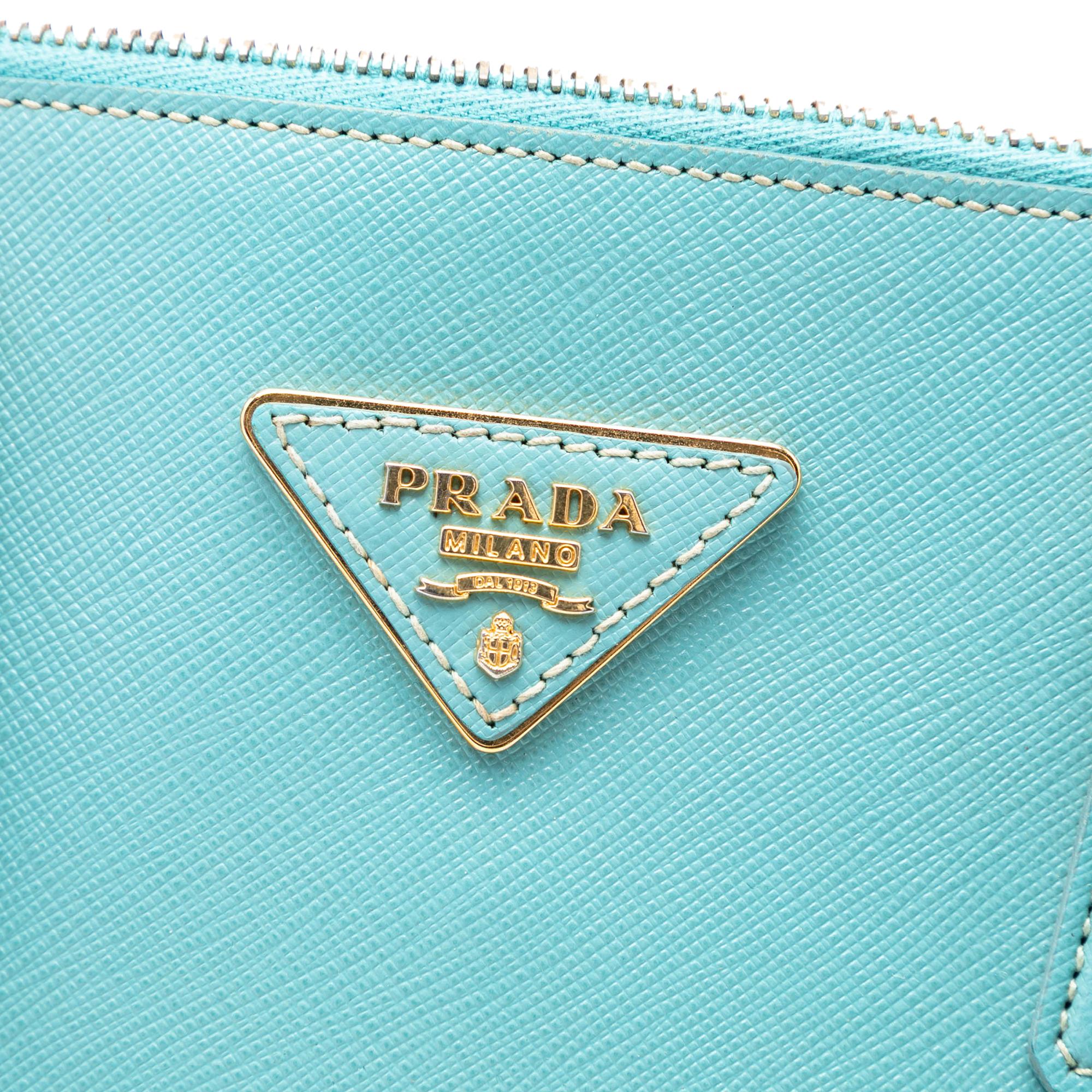 Prada Large Saffiano Lux Promenade Satchel