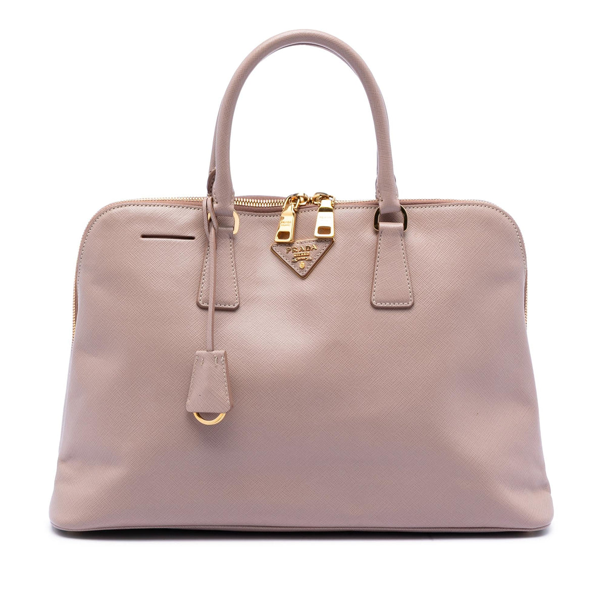 Prada Large Saffiano Lux Promenade Satchel