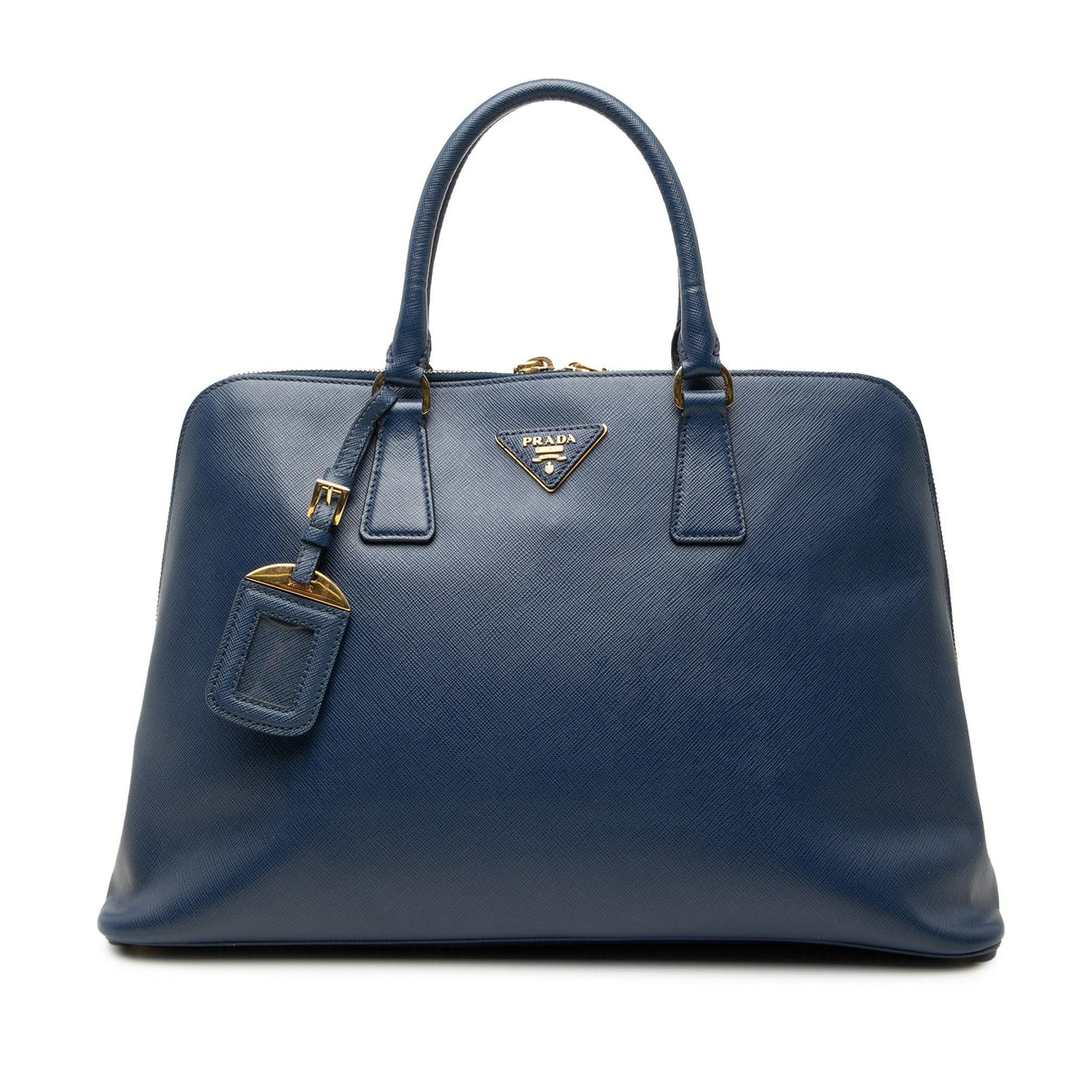Prada Large Saffiano Lux Promenade Satchel