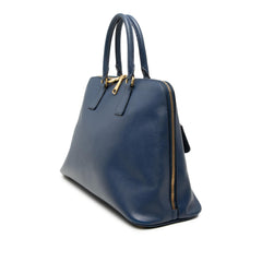 Prada Large Saffiano Lux Promenade Satchel
