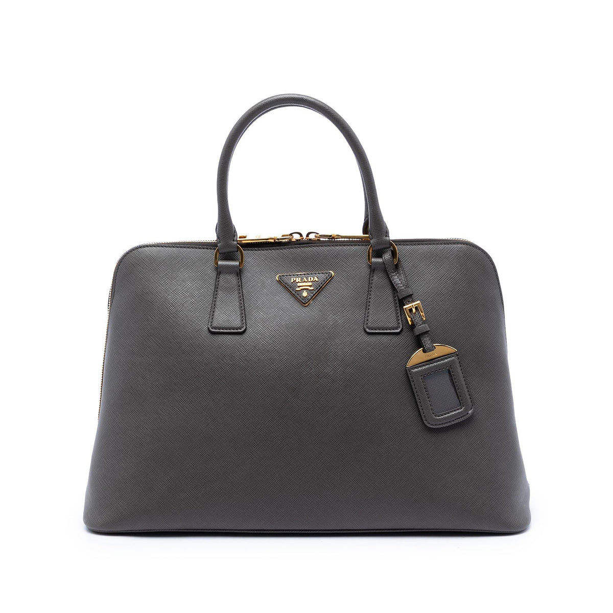 Prada Large Saffiano Lux Promenade Satchel