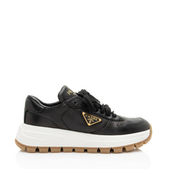 Prada Leather Prax 01 Sneakers - Size 7.5 / 37.5