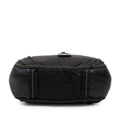 Prada Leather and Tessuto Shoulder Bag
