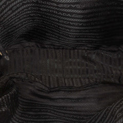 Prada Leather and Tessuto Shoulder Bag