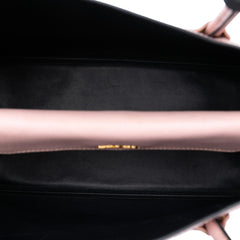 Prada Medium Bicolor Saffiano Cuir Double Satchel