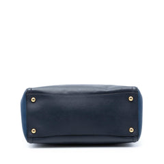 Prada Medium Bicolor Saffiano Lux Galleria Satche