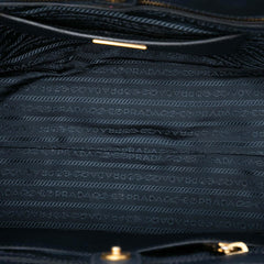 Prada Medium Bicolor Saffiano Lux Galleria Satche