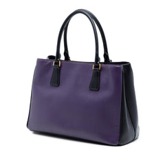 Prada Medium Bicolor Saffiano Lux Galleria Satchel
