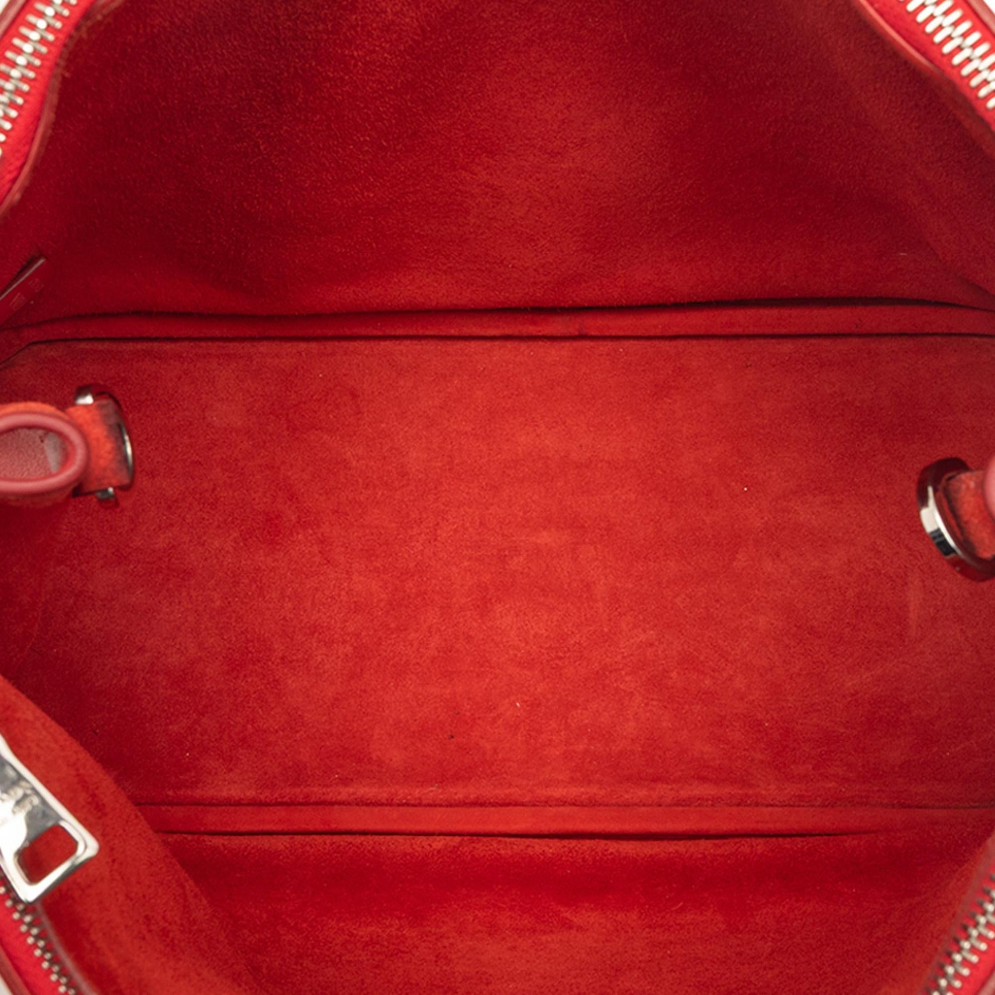 Prada Medium City Calf Galleria Double Zip Satchel