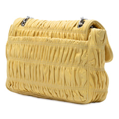 Prada Medium Nappa Gaufre Sound Chain Flap