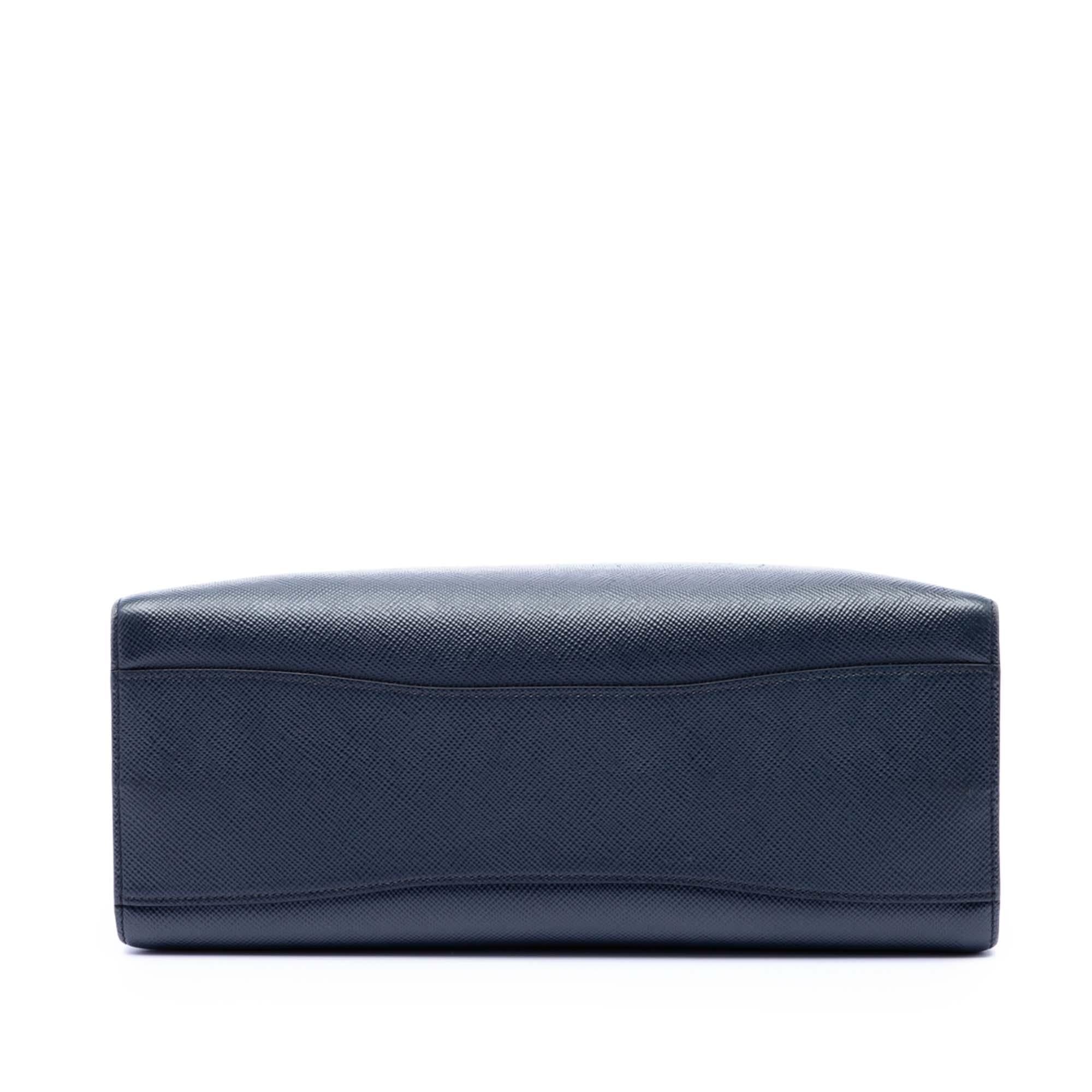 Prada Medium Saffiano Bibliotheque Satchel