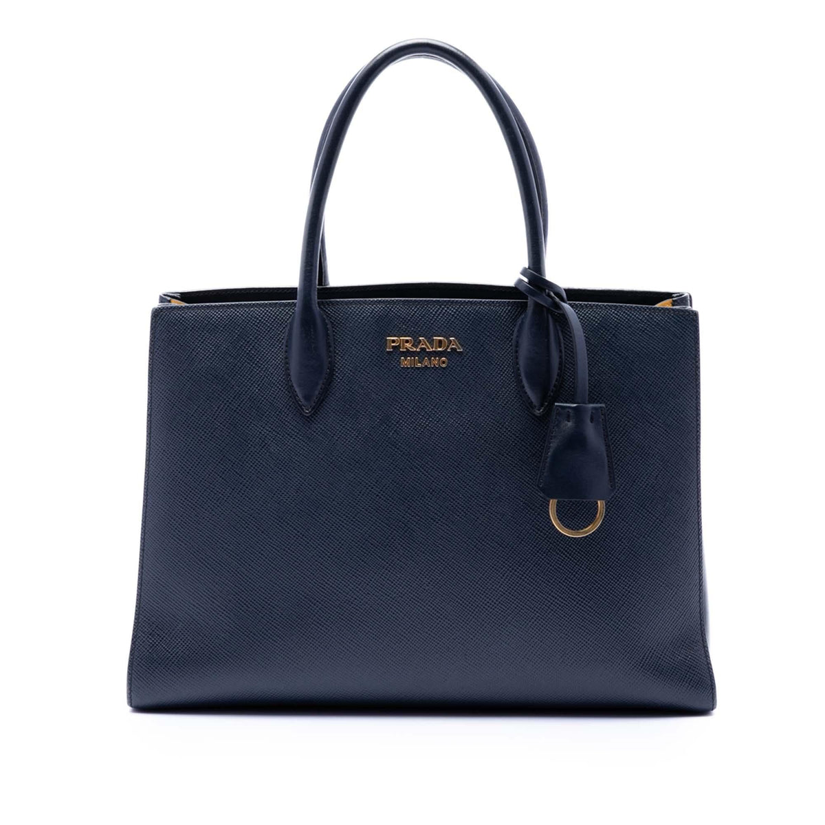 Prada Medium Saffiano Bibliotheque Satchel
