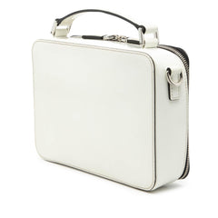 Prada Medium Saffiano Brique Satchel