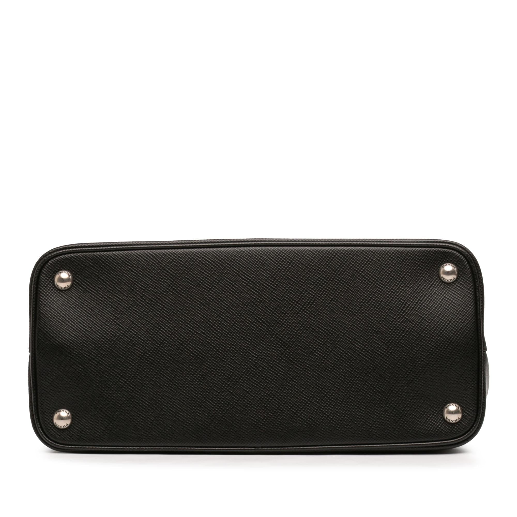 Prada Medium Saffiano Cuir Double Handle Satchel