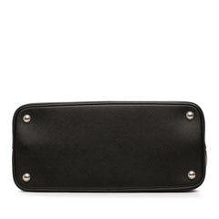 Prada Medium Saffiano Cuir Double Handle Satchel