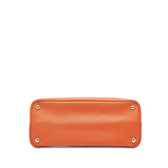 Prada Medium Saffiano Cuir Double Handle Satchel