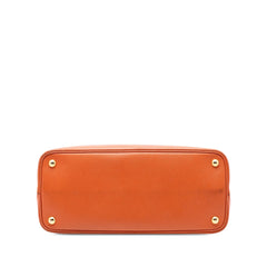 Prada Medium Saffiano Cuir Double Satchel