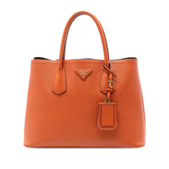 Prada Medium Saffiano Cuir Double Satchel