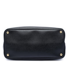 Prada Medium Saffiano Cuir Double Satchel