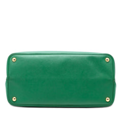Prada Medium Saffiano Cuir Double Satchel