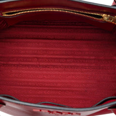 Prada Medium Saffiano Cuir Monochrome Top Handle Tote