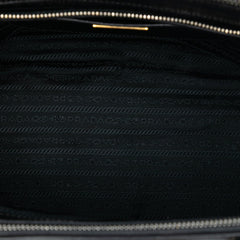 Prada Medium Saffiano Lux Galleria Double Zip Satchel