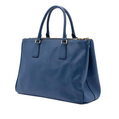 Prada Medium Saffiano Lux Galleria Double Zip Satchel