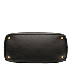 Prada Medium Saffiano Lux Galleria Double Zip Satchel