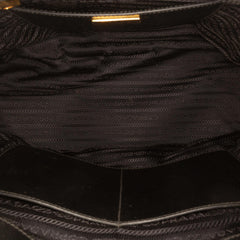 Prada Medium Saffiano Lux Galleria Double Zip Satchel