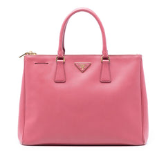 Prada Medium Saffiano Lux Galleria Double Zip Tote
