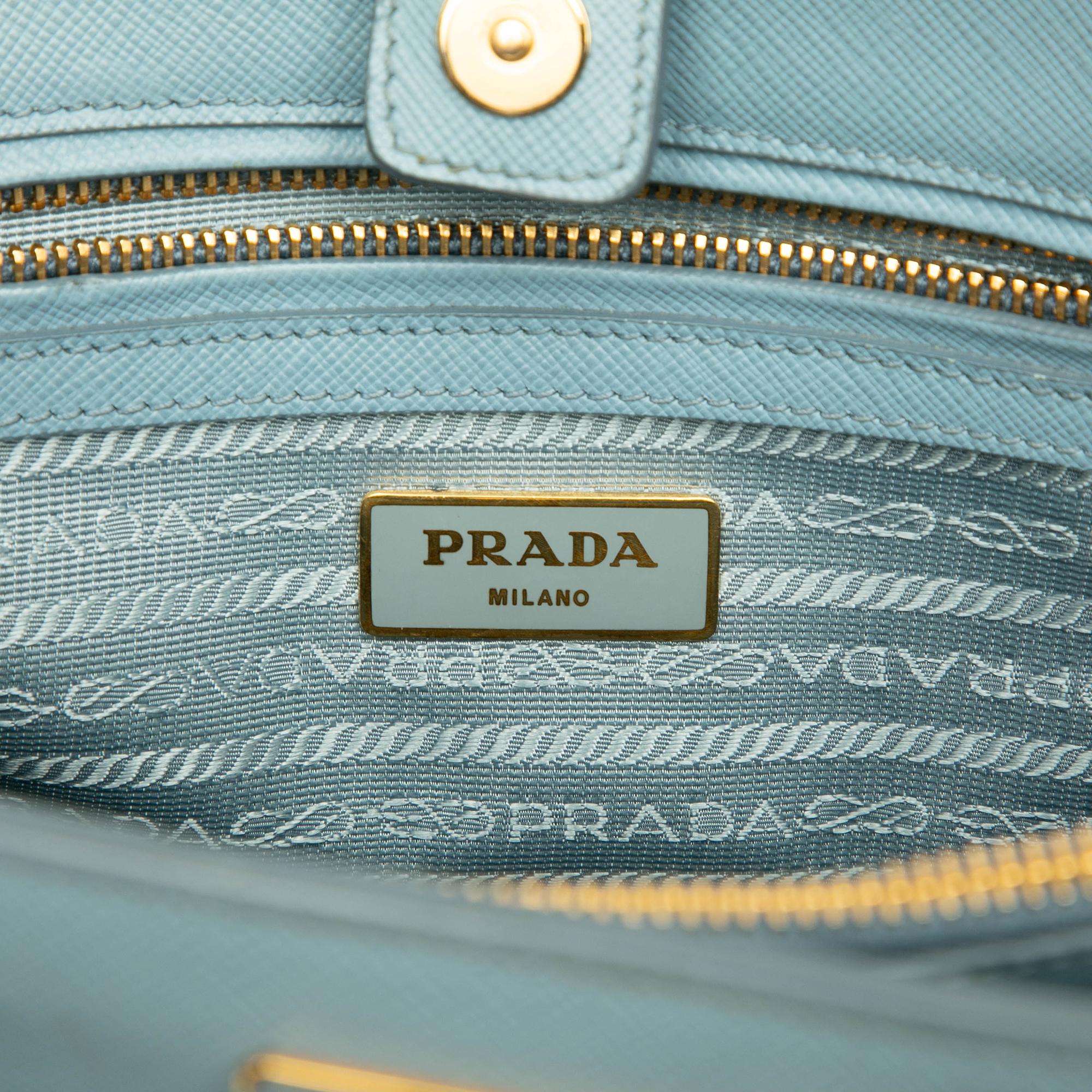 Prada Medium Saffiano Lux Galleria Satchel