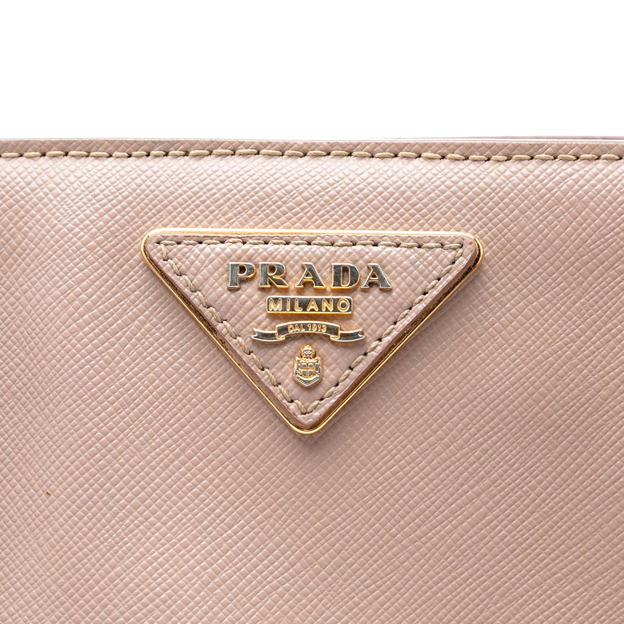 Prada Medium Saffiano Lux Galleria Satchel