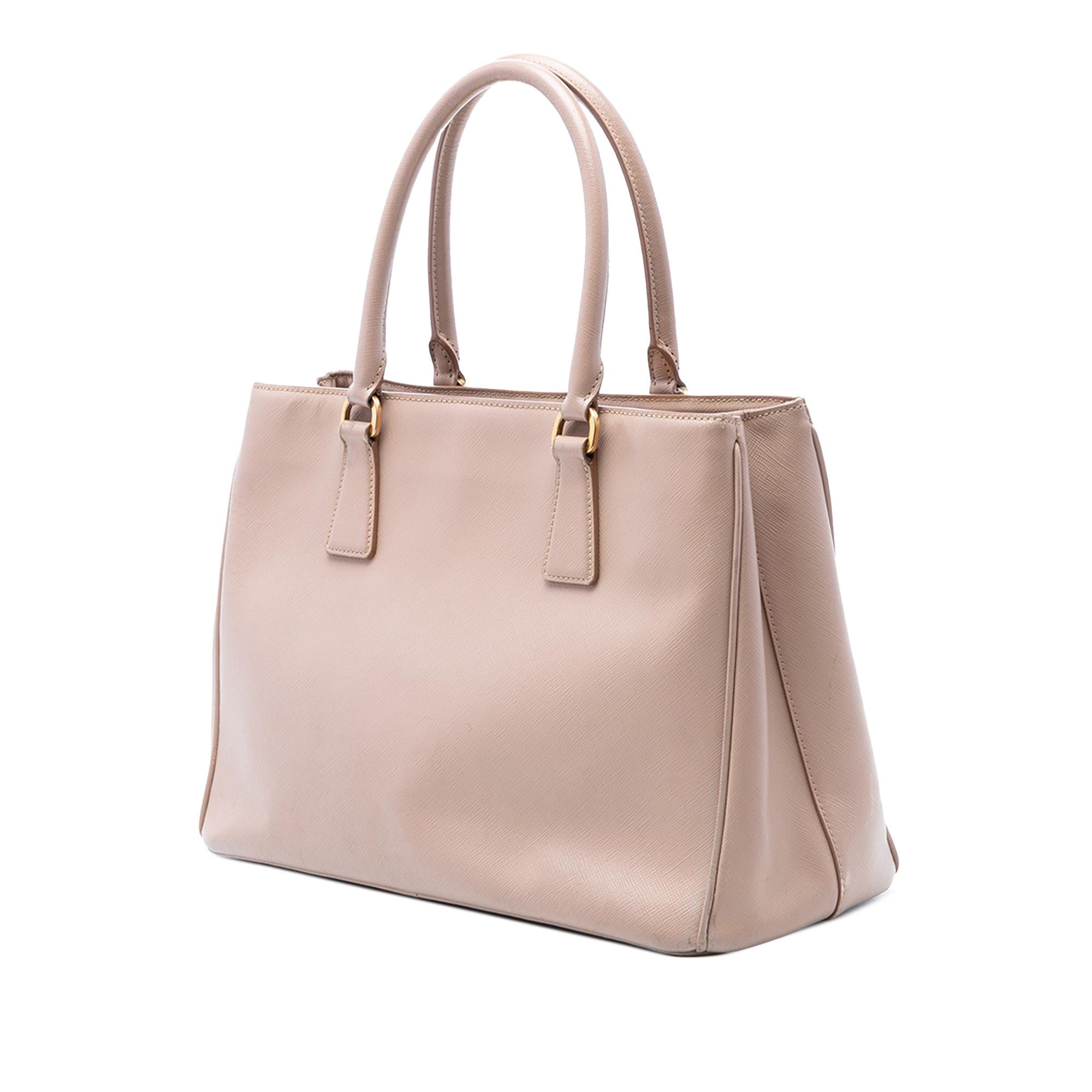 Prada Medium Saffiano Lux Galleria Satchel