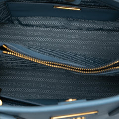 Prada Medium Saffiano Lux Open Promenade Satchel