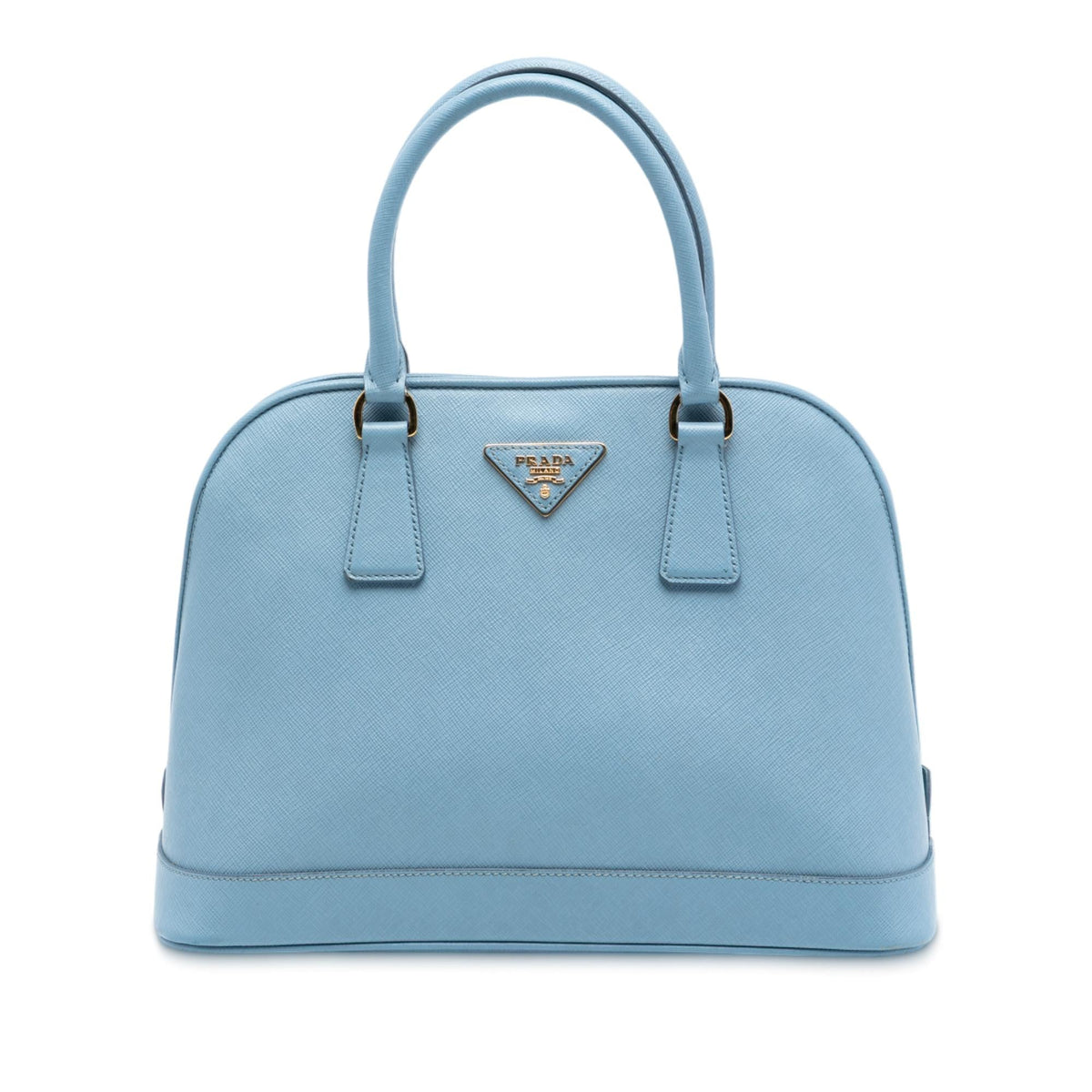 Prada Medium Saffiano Lux Open Promenade Satchel