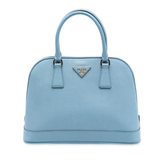Prada Medium Saffiano Lux Open Promenade Satchel