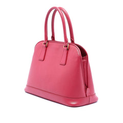 Prada Medium Saffiano Lux Open Promenade Satchel
