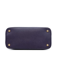 Prada Medium Saffiano Lux Open Promenade Satchel